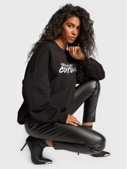 Versace Jeans Couture Γυναίκες Μπλούζες Μπλούζα 73HAIT15 Μαύρο Relaxed Fit -Versace Jeans Couture Εκπτώσεις unnamed file 414