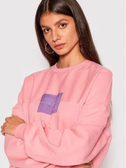 Versace Jeans Couture Γυναίκες Μπλούζες Μπλούζα 73HAI305 Ροζ Oversize -Versace Jeans Couture Εκπτώσεις unnamed file 428