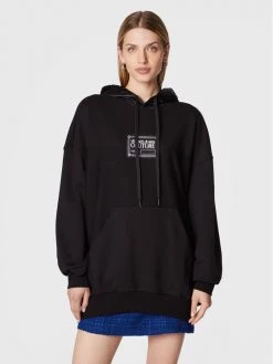 Versace Jeans Couture Γυναίκες Μπλούζες Μπλούζα Piece Number 73HAI307 Μαύρο Oversize