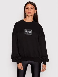 Versace Jeans Couture Γυναίκες Μπλούζες Μπλούζα 73HAI305 Μαύρο Oversize