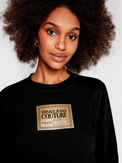 Versace Jeans Couture Γυναίκες Μπλούζες Μπλούζα Piece 73HAIG02 Μαύρο Regular Fit -Versace Jeans Couture Εκπτώσεις unnamed file 477