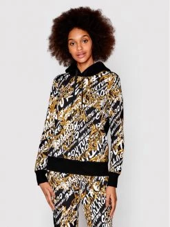 Versace Jeans Couture Γυναίκες Μπλούζες Μπλούζα 73HAI3A8 Μαύρο Regular Fit