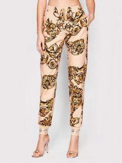 Versace Jeans Couture Γυναίκες Παντελόνια Φόρμας Παντελόνι φόρμας Regalia 72HAA310 Μπεζ Regular Fit