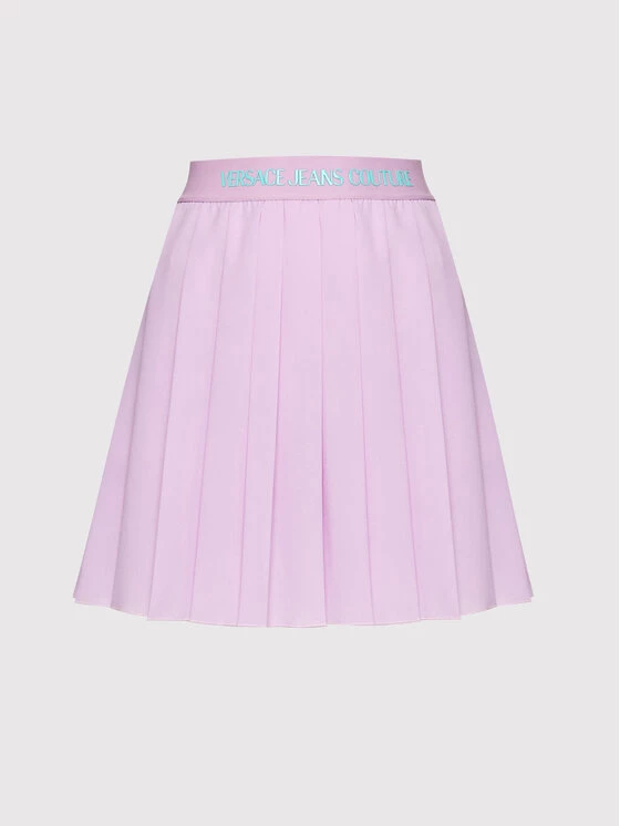 Versace Jeans Couture Γυναίκες Mini Πλισέ φούστα 72HAE811 Μωβ Regular Fit 7 Versace Jeans Couture Γυναίκες Mini Πλισέ φούστα 72HAE811 Μωβ Regular Fit - Image 5