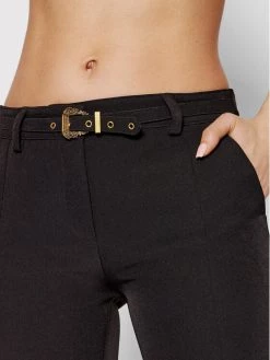 Versace Jeans Couture Γυναίκες Υφασμάτινα Παντελόνια Παντελόνι υφασμάτινο 72HAA105 Μαύρο Regular Fit -Versace Jeans Couture Εκπτώσεις unnamed file 593