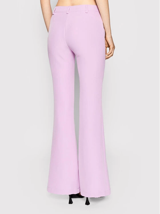 Versace Jeans Couture Γυναίκες Υφασμάτινα Παντελόνια Παντελόνι υφασμάτινο 72HAA105 Μωβ Regular Fit 5 Versace Jeans Couture Γυναίκες Υφασμάτινα Παντελόνια Παντελόνι υφασμάτινο 72HAA105 Μωβ Regular Fit - Image 3