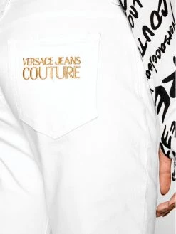 Versace Jeans Couture Γυναίκες Τζιν Melissa 72HAB5S4 Λευκό Slim Fit -Versace Jeans Couture Εκπτώσεις unnamed file 609