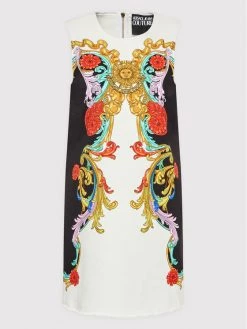 Versace Jeans Couture Γυναίκες Τζιν Φορέματα Φόρεμα τζιν Panel 72HAO95P Έγχρωμο Loose Fit -Versace Jeans Couture Εκπτώσεις unnamed file 636