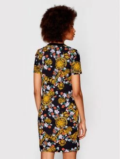 Versace Jeans Couture Γυναίκες Καθημερινά Φορέματα Φόρεμα καθημερινό 72HAO939 Μαύρο Regular Fit -Versace Jeans Couture Εκπτώσεις unnamed file 649