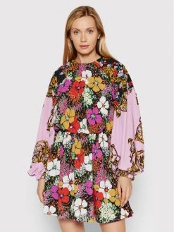 Versace Jeans Couture Γυναίκες Καθημερινά Φορέματα Φόρεμα καθημερινό 72HAO9A9 Έγχρωμο Relaxed Fit