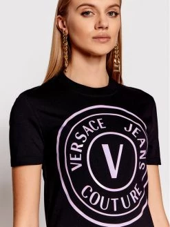 Versace Jeans Couture Γυναίκες Καθημερινά Φορέματα Φόρεμα καθημερινό 72HAOP01 Μαύρο Slim Fit -Versace Jeans Couture Εκπτώσεις unnamed file 671