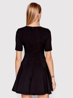 Versace Jeans Couture Γυναίκες Καθημερινά Φορέματα Φόρεμα καθημερινό 72HAO917 Μαύρο Regular Fit -Versace Jeans Couture Εκπτώσεις unnamed file 680