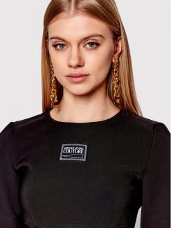 Versace Jeans Couture Γυναίκες Καθημερινά Φορέματα Φόρεμα καθημερινό 72HAO917 Μαύρο Regular Fit -Versace Jeans Couture Εκπτώσεις unnamed file 681