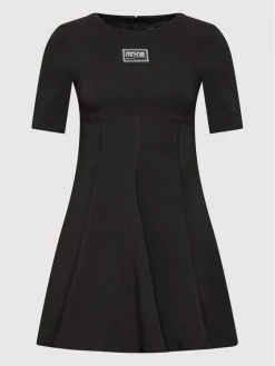 Versace Jeans Couture Γυναίκες Καθημερινά Φορέματα Φόρεμα καθημερινό 72HAO917 Μαύρο Regular Fit -Versace Jeans Couture Εκπτώσεις unnamed file 682