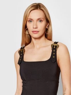 Versace Jeans Couture Γυναίκες Κοκτέιλ Φορέματα Φόρεμα κοκτέιλ 72HAO947 Μαύρο Regular Fit -Versace Jeans Couture Εκπτώσεις unnamed file 686