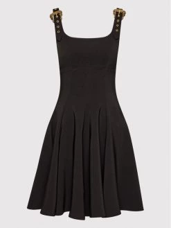 Versace Jeans Couture Γυναίκες Κοκτέιλ Φορέματα Φόρεμα κοκτέιλ 72HAO947 Μαύρο Regular Fit -Versace Jeans Couture Εκπτώσεις unnamed file 687