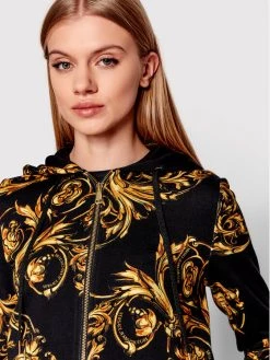 Versace Jeans Couture Γυναίκες Μπλούζες Μπλούζα Regalia 72HAI306 Μαύρο Regular Fit -Versace Jeans Couture Εκπτώσεις unnamed file 722