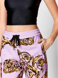 Versace Jeans Couture Γυναίκες Παντελόνια Φόρμας Παντελόνι φόρμας Regalia 72HAA310 Μωβ Regular Fit -Versace Jeans Couture Εκπτώσεις unnamed file 727