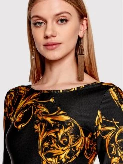 Versace Jeans Couture Γυναίκες Κορμάκια Body Regalia 72HAM223 Μαύρο Slim Fit -Versace Jeans Couture Εκπτώσεις unnamed file 737