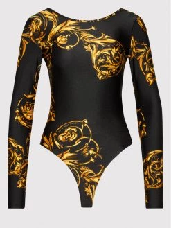 Versace Jeans Couture Γυναίκες Κορμάκια Body Regalia 72HAM223 Μαύρο Slim Fit -Versace Jeans Couture Εκπτώσεις unnamed file 738