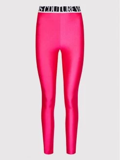 Versace Jeans Couture Γυναίκες Κολάν Shiny Lycra Sumatra 71HAC101 Ροζ Slim Fit -Versace Jeans Couture Εκπτώσεις unnamed file 759