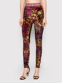 Versace Jeans Couture Γυναίκες Κολάν 71HAC101 Μπορντό Slim Fit