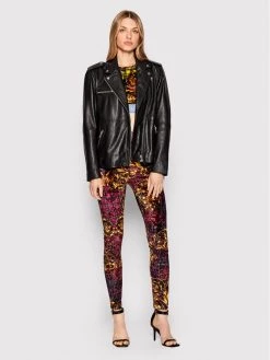 Versace Jeans Couture Γυναίκες Κολάν 71HAC101 Μπορντό Slim Fit -Versace Jeans Couture Εκπτώσεις unnamed file 762