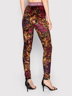 Versace Jeans Couture Γυναίκες Κολάν 71HAC101 Μπορντό Slim Fit -Versace Jeans Couture Εκπτώσεις unnamed file 763