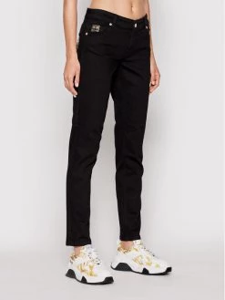 Versace Jeans Couture Γυναίκες Τζιν St Round 71HABCK1 Μαύρο Skinny Fit