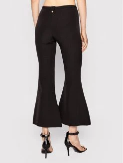 Versace Jeans Couture Γυναίκες Υφασμάτινα Παντελόνια Παντελόνι υφασμάτινο Flared 71HAA111 Μαύρο Regular Fit -Versace Jeans Couture Εκπτώσεις unnamed file 779