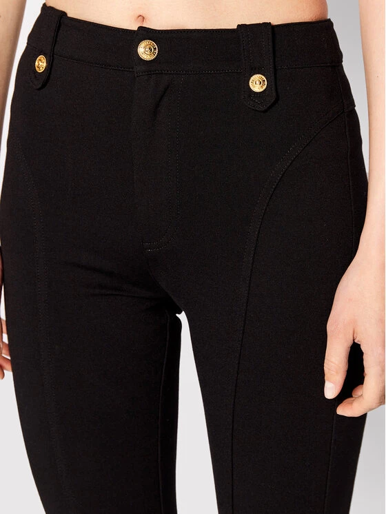 Versace Jeans Couture Γυναίκες Υφασμάτινα Παντελόνια Παντελόνι υφασμάτινο 71HAA109 Μαύρο Slim Fit 8 Versace Jeans Couture Γυναίκες Υφασμάτινα Παντελόνια Παντελόνι υφασμάτινο 71HAA109 Μαύρο Slim Fit - Image 6