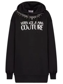 Versace Jeans Couture Γυναίκες Πλεκτά Φορέματα Φόρεμα υφασμάτινο Crystal 71HAIG03 Μαύρο Boxy Fit -Versace Jeans Couture Εκπτώσεις unnamed file 799