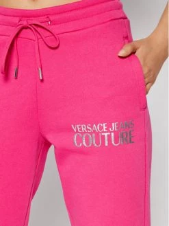Versace Jeans Couture Γυναίκες Παντελόνια Φόρμας Παντελόνι φόρμας 71HAAT04 Ροζ Regular Fit -Versace Jeans Couture Εκπτώσεις unnamed file 803
