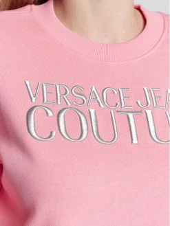 Versace Jeans Couture Γυναίκες Μπλούζες Μπλούζα Logo 73HAIT01 Ροζ Regular Fit -Versace Jeans Couture Εκπτώσεις unnamed file 82