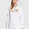 Versace Jeans Couture Γυναίκες Μπλούζες Μπλούζα Logo 73HAIT01 Λευκό Regular Fit -Versace Jeans Couture Εκπτώσεις unnamed file 83
