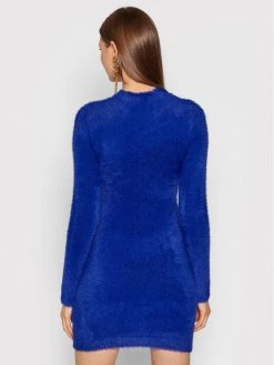 Versace Jeans Couture Γυναίκες Πλεκτά Φορέματα Φόρεμα υφασμάτινο 71HAO822 Σκούρο μπλε Slim Fit -Versace Jeans Couture Εκπτώσεις unnamed file 833