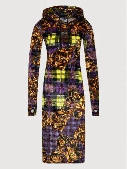 Versace Jeans Couture Γυναίκες Πλεκτά Φορέματα Φόρεμα υφασμάτινο 71HAO927 Έγχρωμο Regular Fit -Versace Jeans Couture Εκπτώσεις unnamed file 850