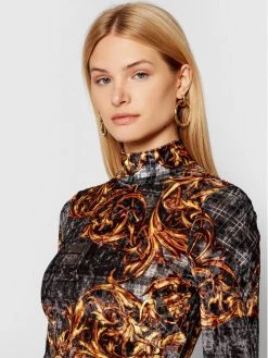 Versace Jeans Couture Γυναίκες Καθημερινά Φορέματα Φόρεμα καθημερινό 71HAO928 Γκρι Regular Fit -Versace Jeans Couture Εκπτώσεις unnamed file 859