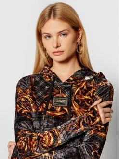 Versace Jeans Couture Γυναίκες Πλεκτά Φορέματα Φόρεμα υφασμάτινο 71HAO927 Γκρι Slim Fit -Versace Jeans Couture Εκπτώσεις unnamed file 864