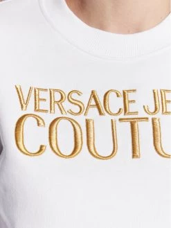 Versace Jeans Couture Γυναίκες Μπλούζες Μπλούζα Logo 73HAIT01 Λευκό Regular Fit -Versace Jeans Couture Εκπτώσεις unnamed file 87