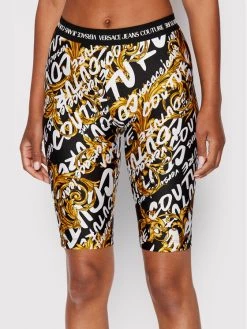 Versace Jeans Couture Γυναίκες Αθλητικά Σορτς Αθλητικό σορτς 73HAC106 Μαύρο Slim Fit