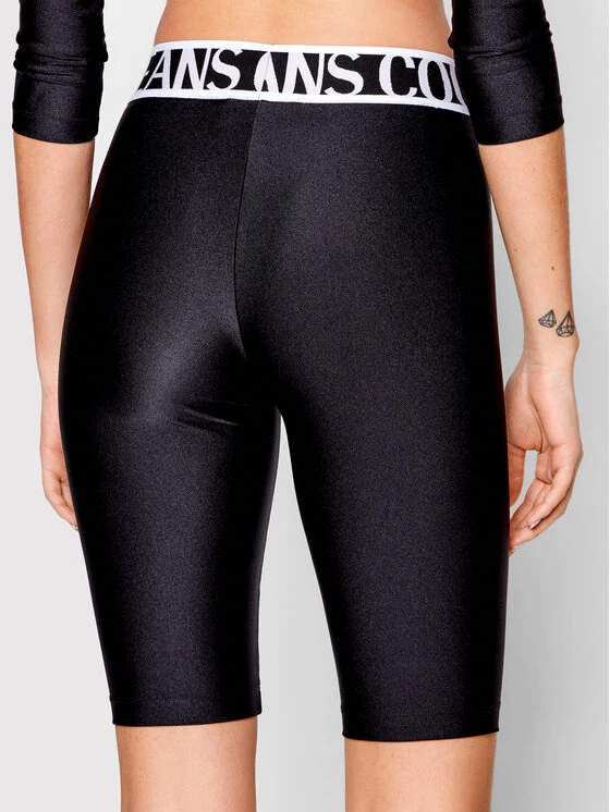 Versace Jeans Couture Γυναίκες Αθλητικά Σορτς Αθλητικό σορτς Logo 72HAC110 Μαύρο Slim Fit 5 Versace Jeans Couture Γυναίκες Αθλητικά Σορτς Αθλητικό σορτς Logo 72HAC110 Μαύρο Slim Fit - Image 3