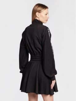 Versace Jeans Couture Γυναίκες Πλεκτά Φορέματα Φόρεμα υφασμάτινο 73HAO971 Μαύρο Regular Fit -Versace Jeans Couture Εκπτώσεις unnamed file 90