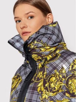 Versace Jeans Couture Γυναίκες Χειμωνιάτικα Μπουφάν Μπουφάν πουπουλένιο 71HAU407 Γκρι Regular Fit -Versace Jeans Couture Εκπτώσεις unnamed file 903