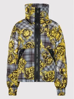 Versace Jeans Couture Γυναίκες Χειμωνιάτικα Μπουφάν Μπουφάν πουπουλένιο 71HAU407 Γκρι Regular Fit -Versace Jeans Couture Εκπτώσεις unnamed file 905