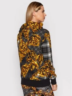 Versace Jeans Couture Γυναίκες Μπλούζες Χωρίς Φερμουάρ Μπλούζα 71HAI3A8 Γκρι Regular Fit -Versace Jeans Couture Εκπτώσεις unnamed file 908