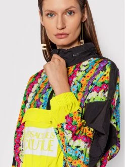 Versace Jeans Couture Γυναίκες Μπουφάν Anorak Printed Fleur 71HAS400 Έγχρωμο Regular Fit -Versace Jeans Couture Εκπτώσεις unnamed file 915