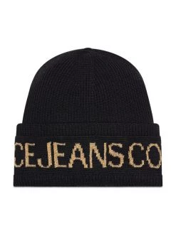 Versace Jeans Couture Γυναίκες Χειμωνιάτικοι Σκούφοι Σκούφος 73VAZK40 Μαύρο