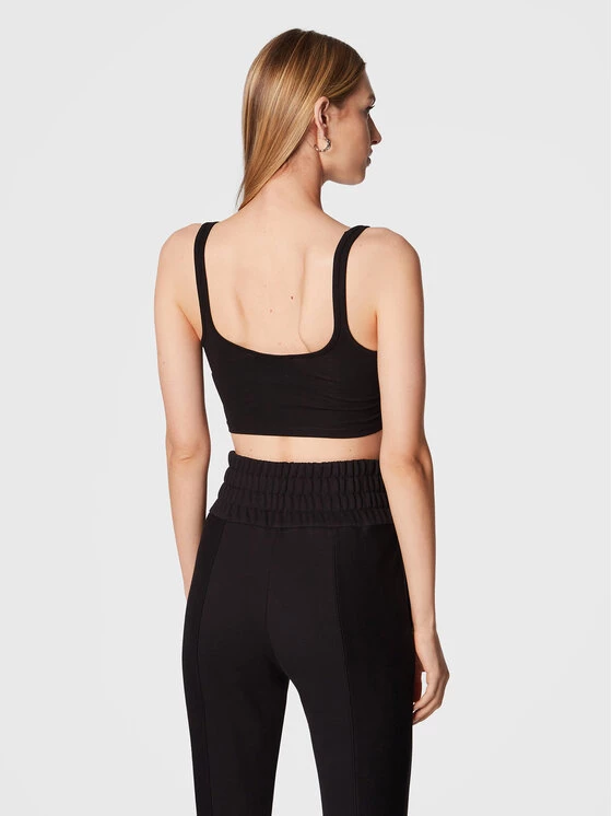 Versace Jeans Couture Γυναίκες Tops Τοπ Logo Brush 73HAMT15 Μαύρο Slim Fit 5 Versace Jeans Couture Γυναίκες Tops Τοπ Logo Brush 73HAMT15 Μαύρο Slim Fit - Image 3