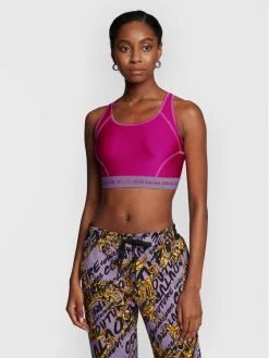 Versace Jeans Couture Γυναίκες Χωρίς Μπανέλα Σουτιέν τοπ Shiny 73HAM607 Ροζ